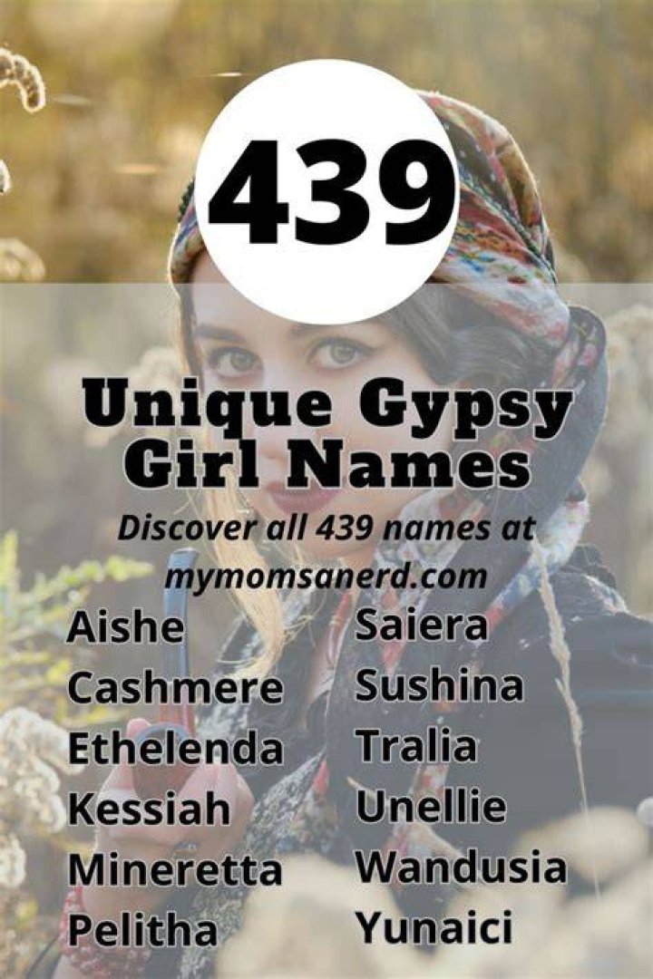 450 Catchy Gypsy Names That You Will Like