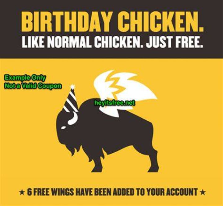 Buffalo Wild Wings Birthday Freebie South Florida Savings Guy