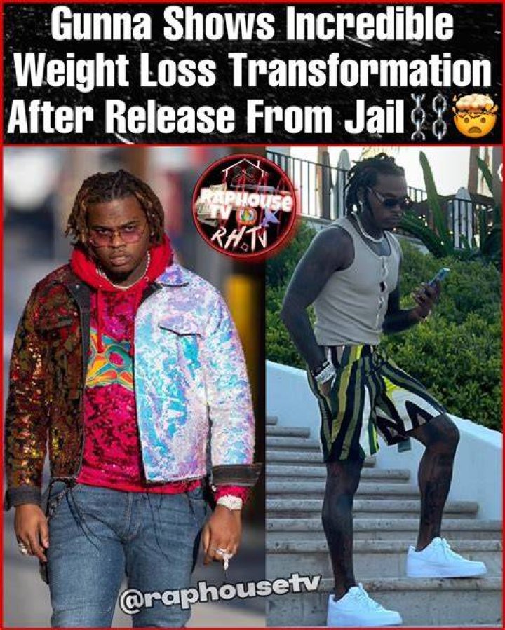 Gunna Shows Of Weight Loss After Releasing "A Gift And A Curse" Album