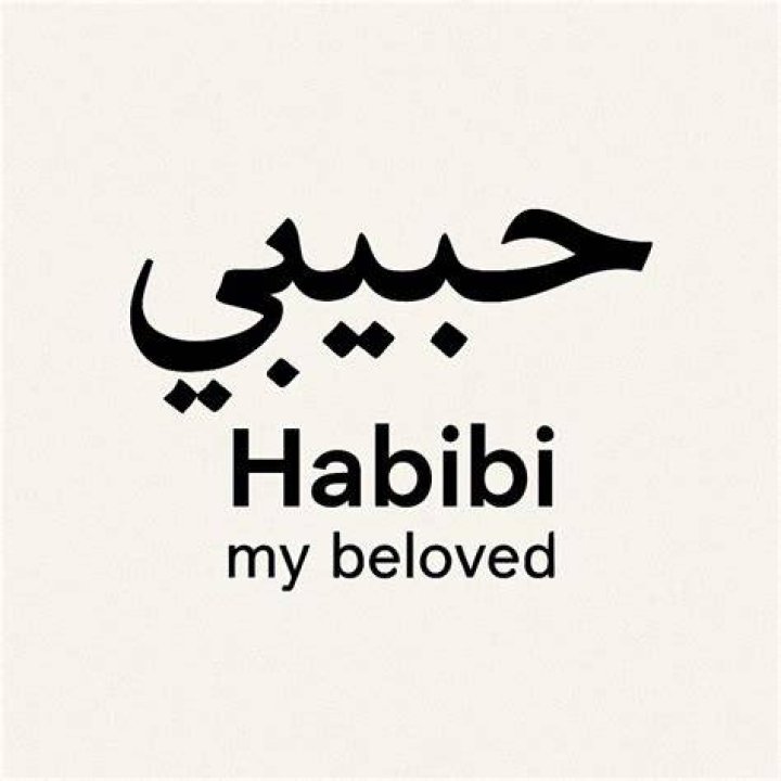 Habibi Meaning in Arabic, English and Urdu