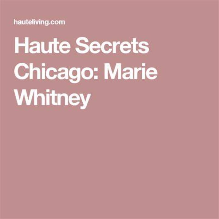 Haute Secrets Chicago Marie Whitney