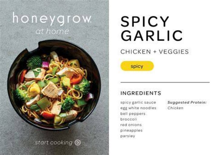 Honeygrow Sesame Garlic Sauce Recipe