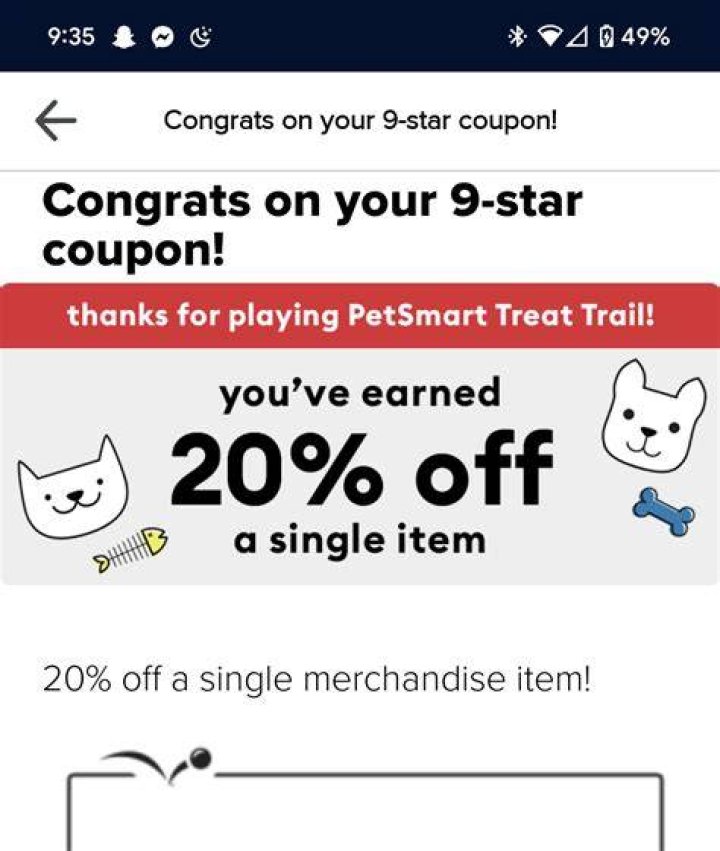 Treat Trail Fix YMMV r/petsmart