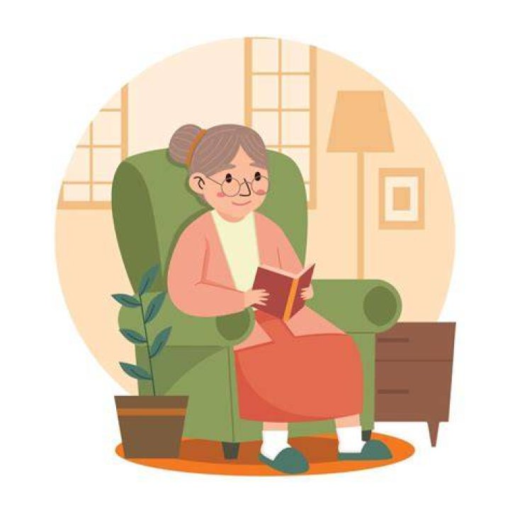 Vector art of grandma and grandpa on Craiyon